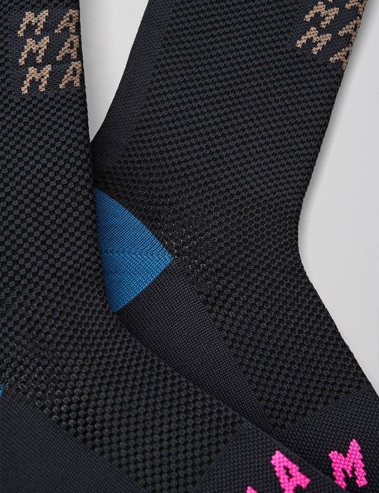 Eclipse Socks - Black/Abyss