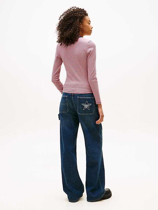 Slim Ribbed Long Sleeve T-Shirt