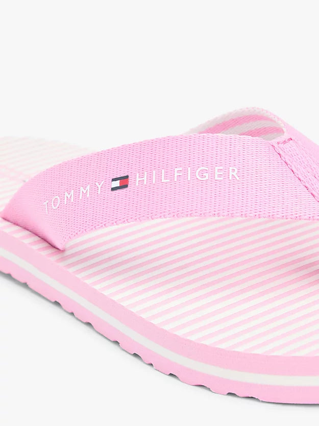 Webbing Strap Ithaca Stripe Flip-Flops