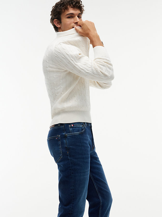 Denton Whiskered Straight Leg Jeans