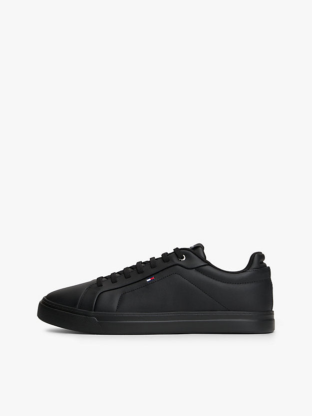 Leather Court Trainers