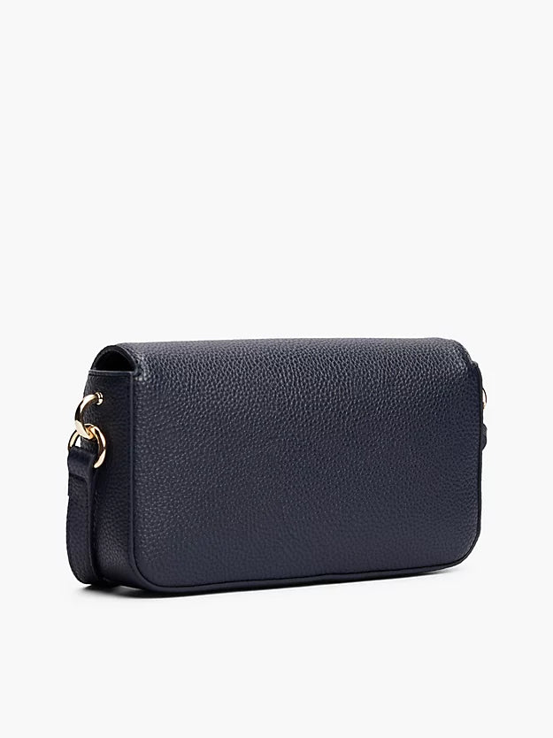 Emblem Flap Crossbody Bag