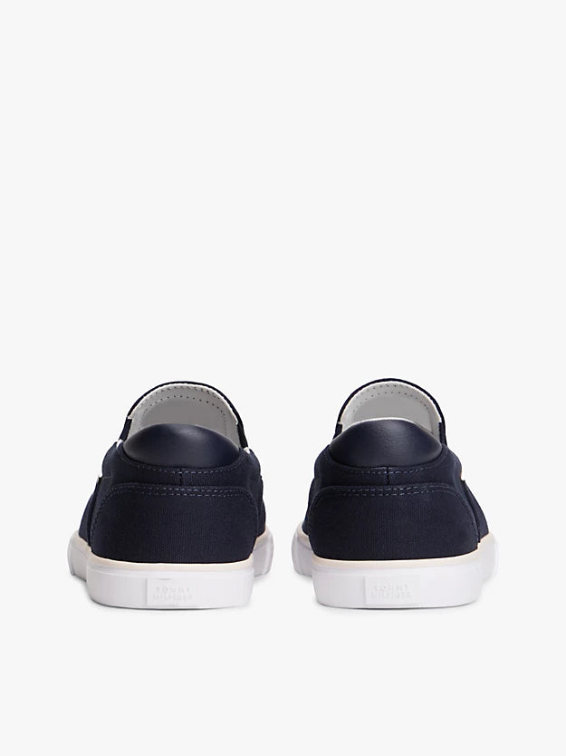 Low Profile Canvas Slip-On Trainers