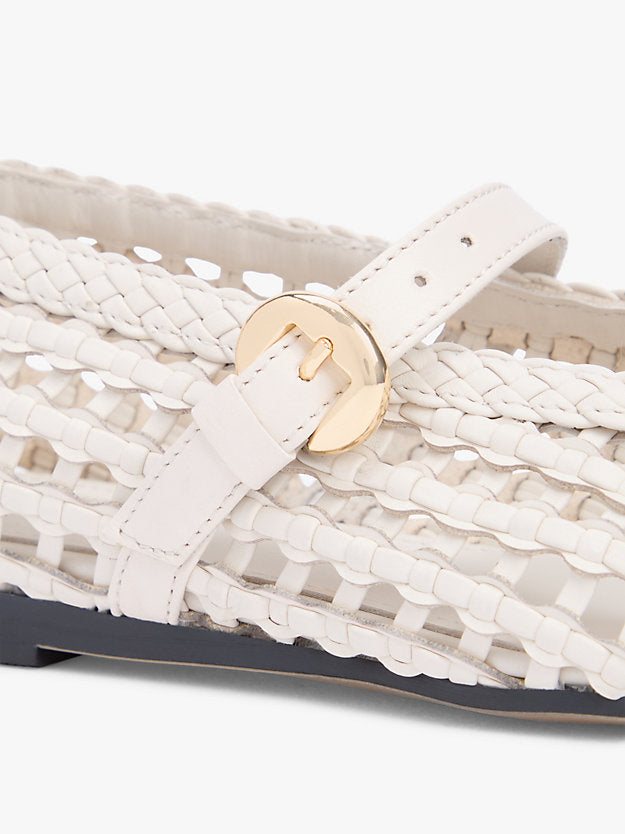 Woven Mary Jane Ballerinas