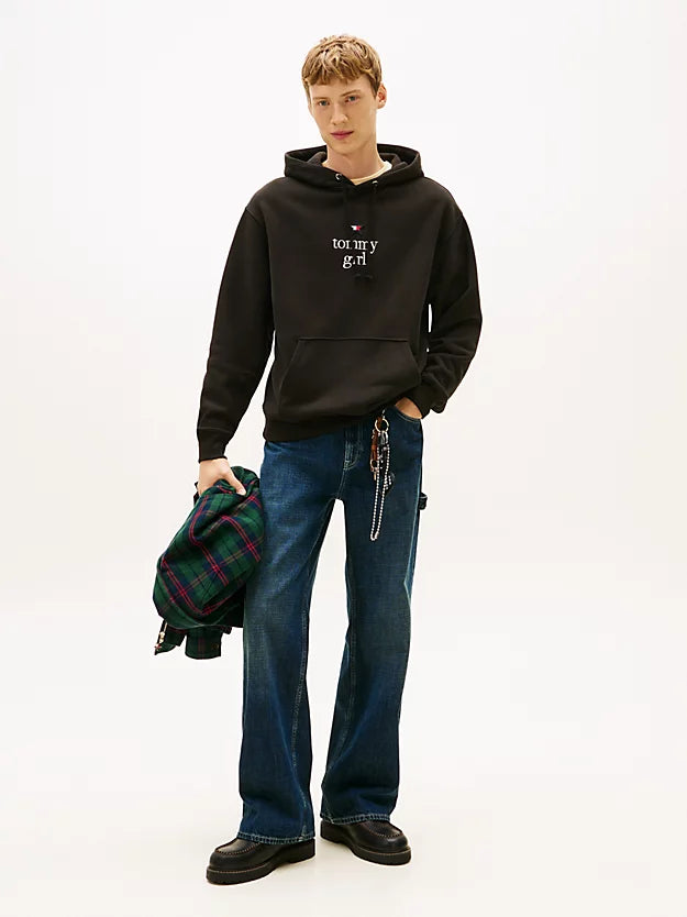 Girl Logo Relaxed Fleece Hoody