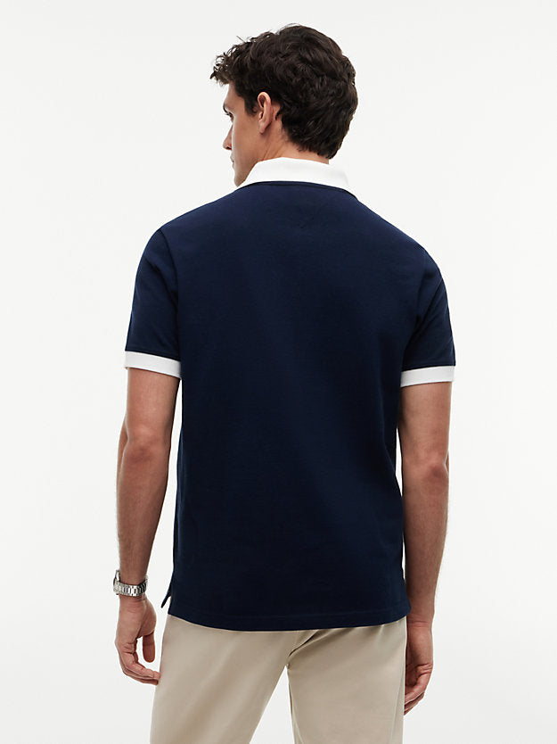 Regular Fit Embroidery Pique Polo Shirt