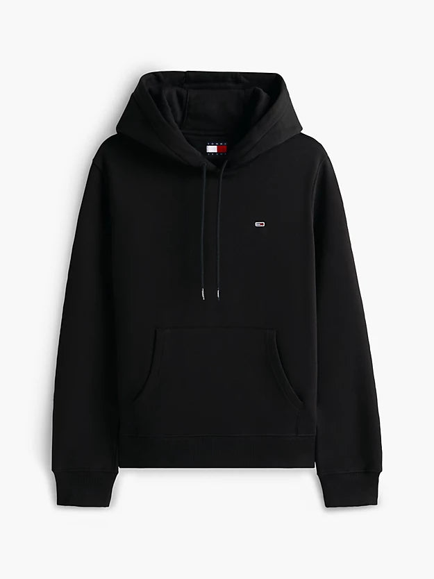 Flag Embroidery Fleece Drawstring Hoody