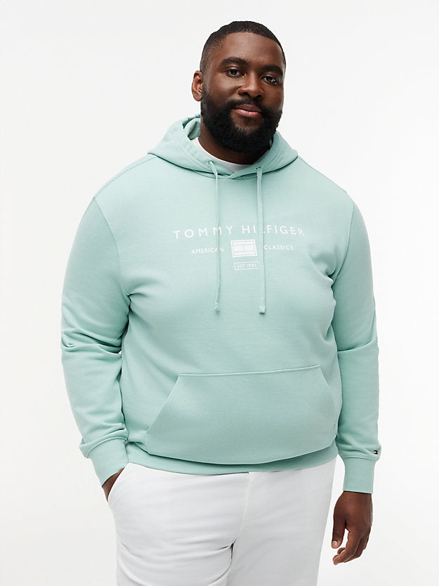 Plus Logo Terry Drawstring Hoody