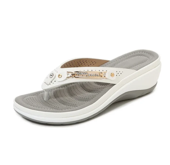 ⏰Tongs et Sandales Confortables à Coussin et Support Plantaire pour Femmes