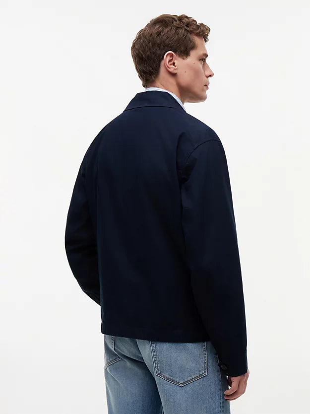 Lightweight Flag Embroidery Zip-Thru Ivy Jacket