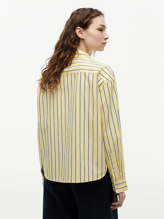 Boxy Fit Poplin Shirt