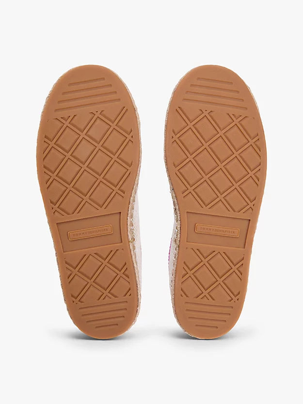 Woven Logo Embroidery Rope Trainers