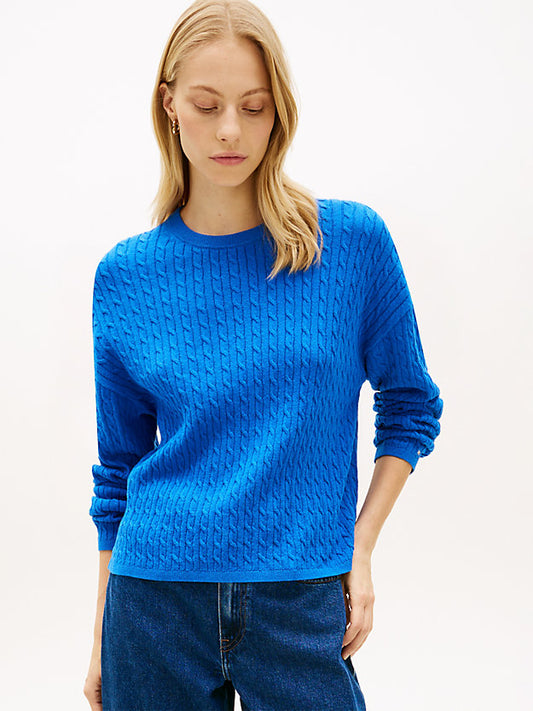 Cable Knit Relaxed Jumper