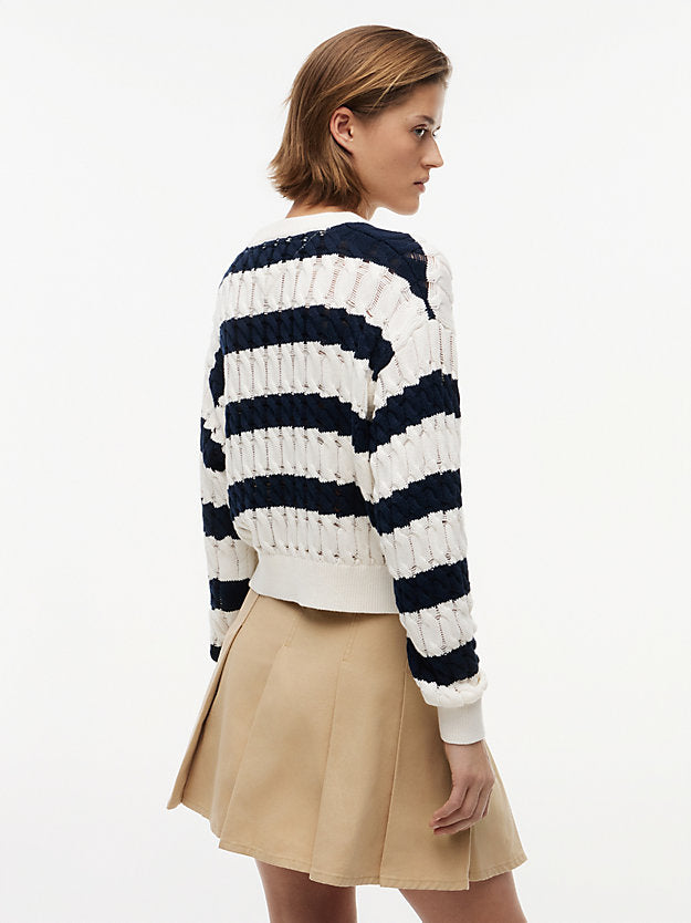 Loose Cable Knit Jumper