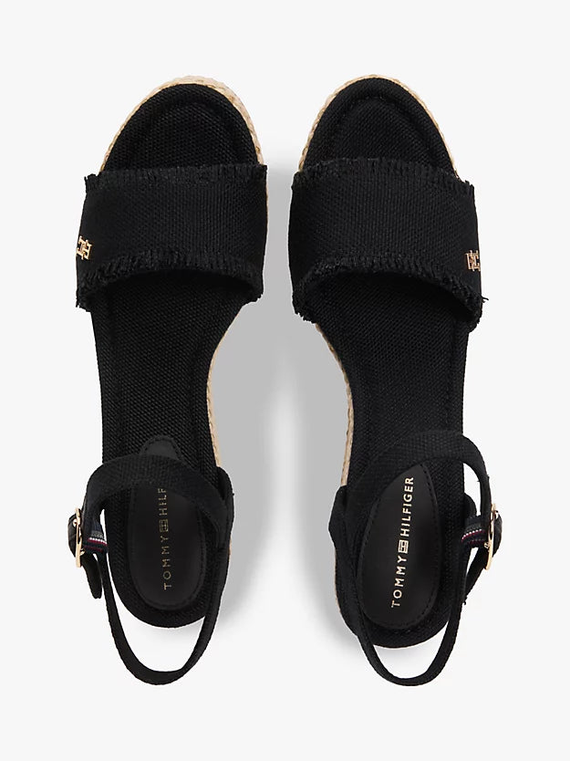 Monogram Woven Wedge Espadrilles