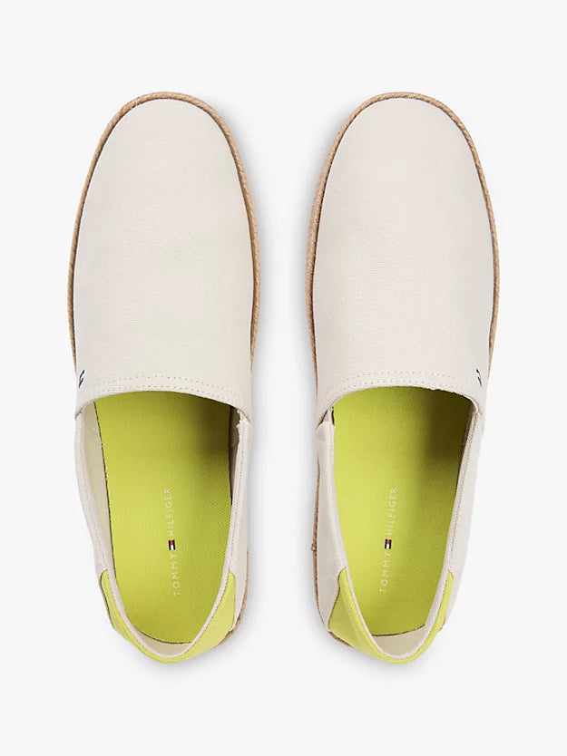 Flag Embroidery Canvas Espadrilles