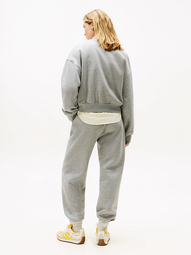Flex Fleece Logo Relaxed Bomber Cardigan