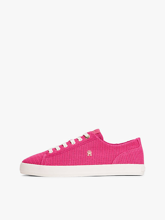 Monogram Textured Trainers