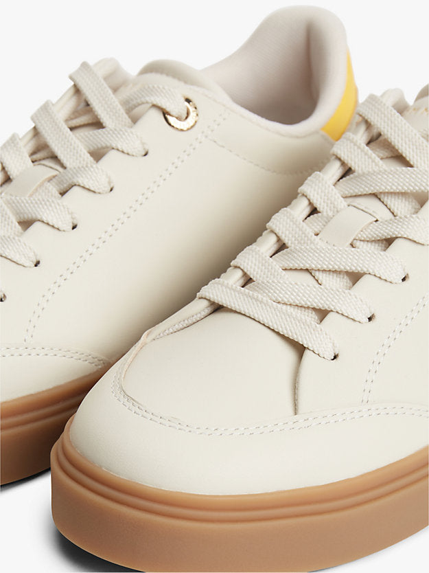 Monogram Leather Trainers