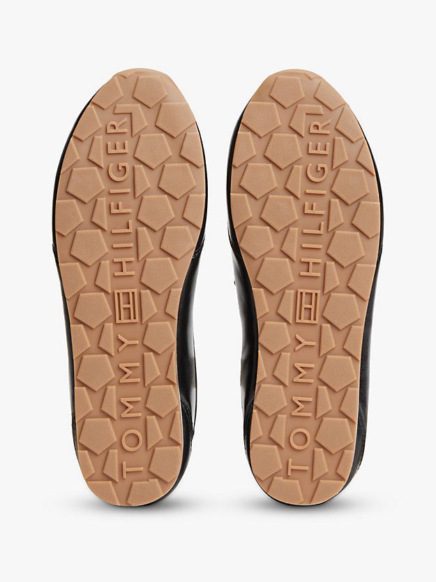 Monogram Leather Ballet Trainers