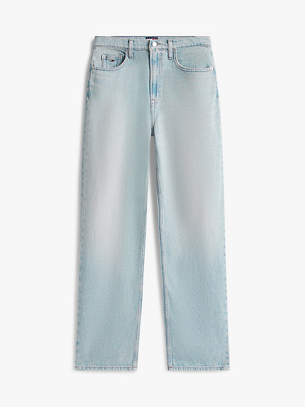High Rise Slim Straight Leg Jeans
