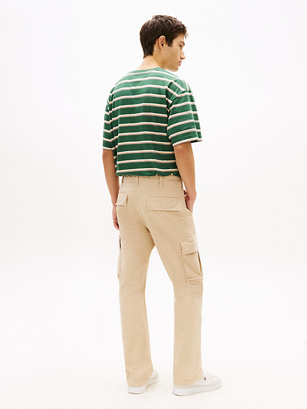 Otis Canvas Straight Cargo Trousers