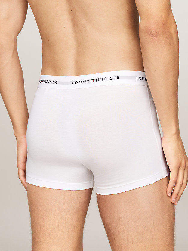 3-Pack Logo Waistband Trunks