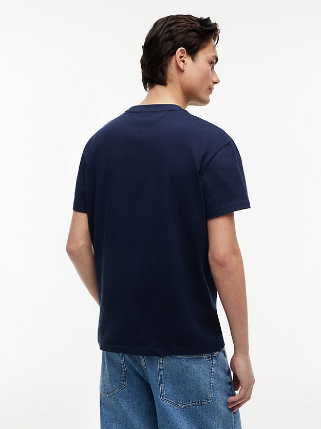 Flag Badge Crew Neck T-Shirt