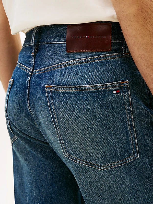 Dover Whiskered Regular Straight Leg Jeans
