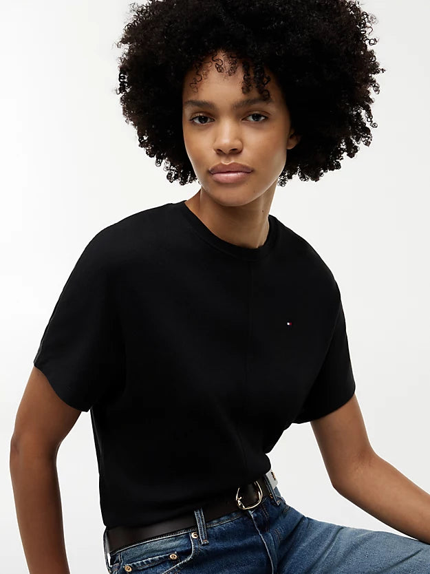 Batwing Sleeve Crew Neck T-Shirt