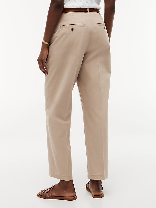 Washed Slim Straight Chinos