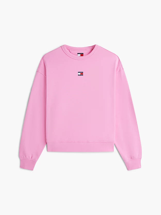 Badge Boxy Fleece Sweatshirt