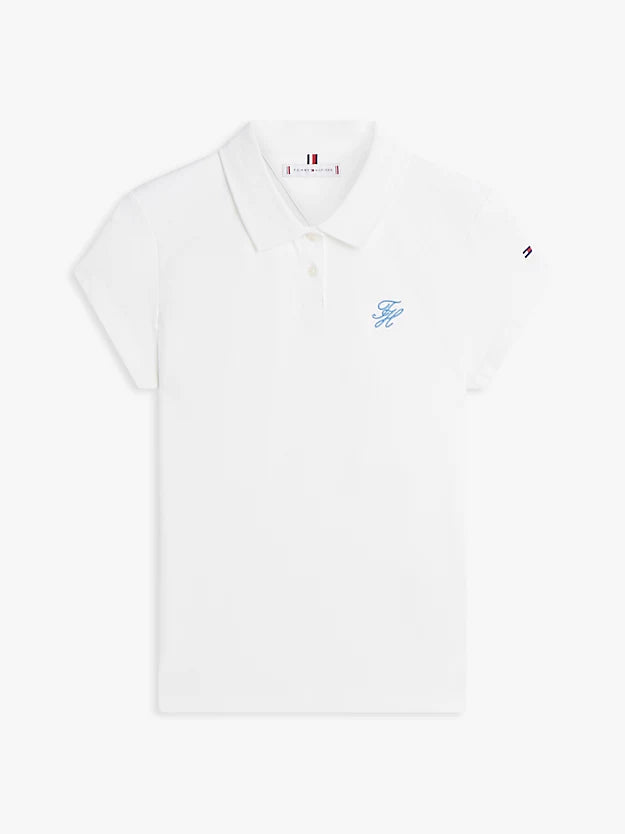 1985 Slim Fit Logo Embroidery Polo Shirt