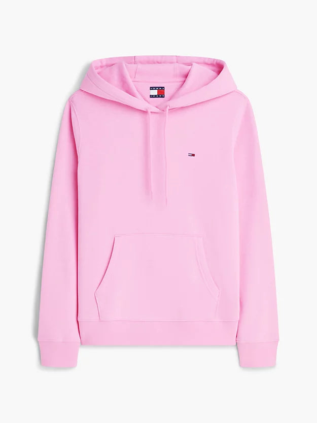 Flag Embroidery Fleece Drawstring Hoody