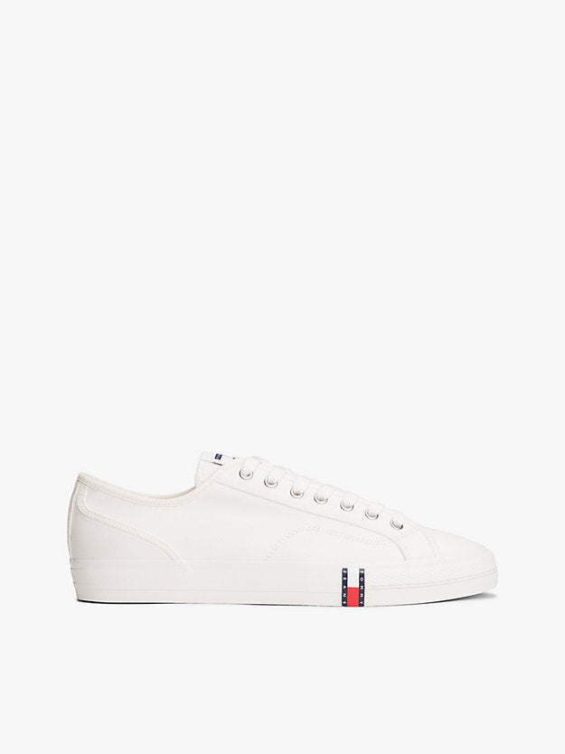Archive Flag Stripe Canvas Trainers