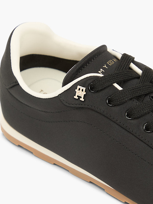 Monogram Satin Trainers