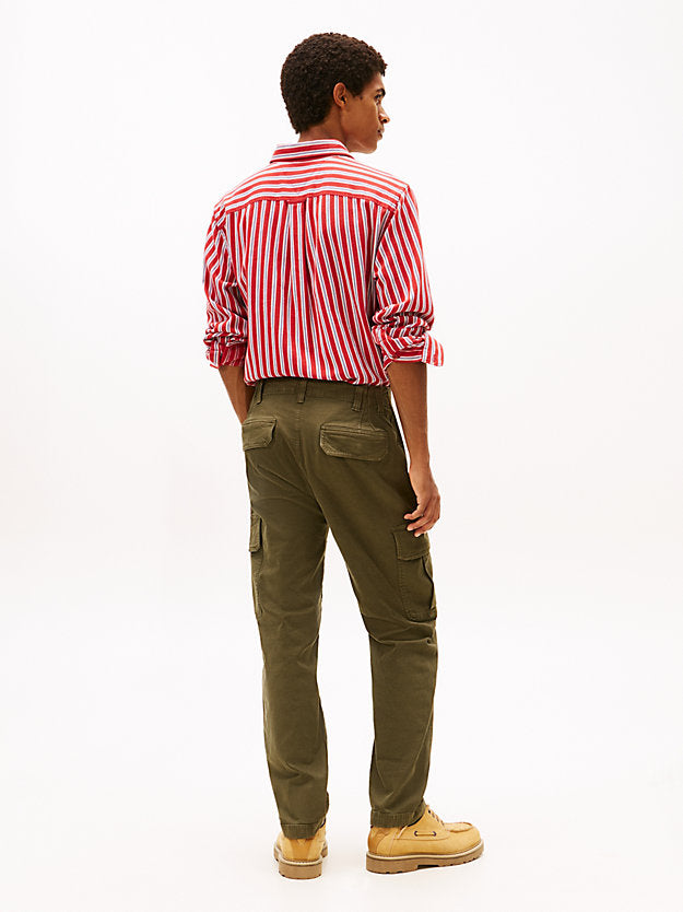 Sonny Tapered Canvas Cargo Trousers