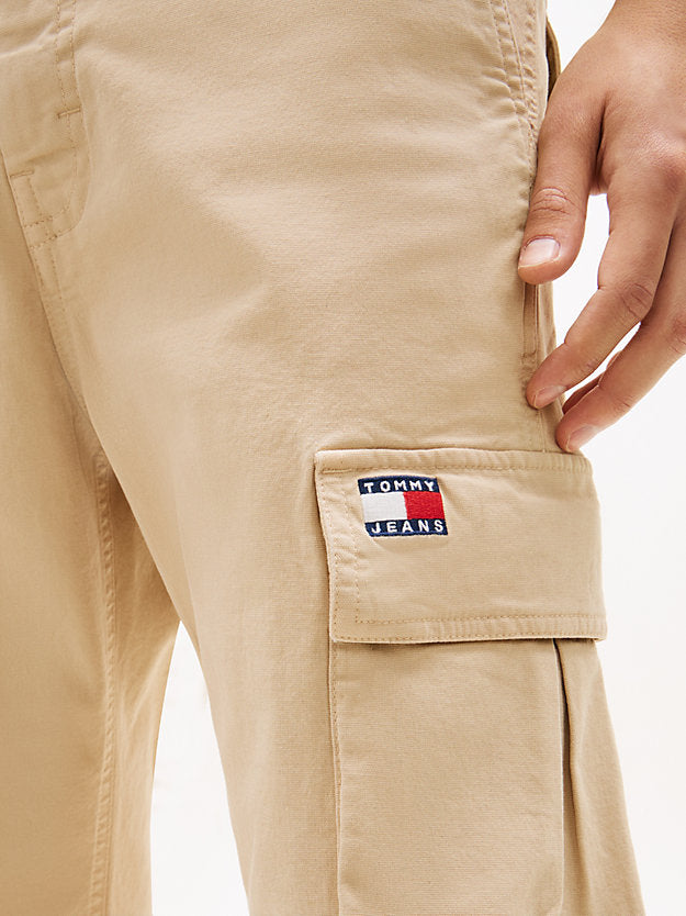 Otis Canvas Straight Cargo Trousers