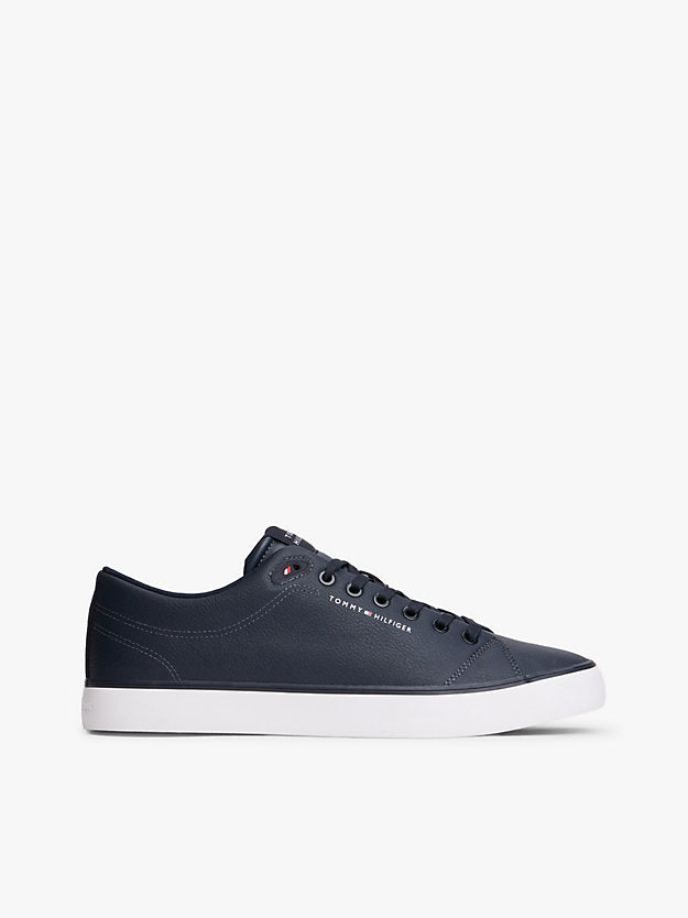 Logo Lace-Up Trainers WiLeather