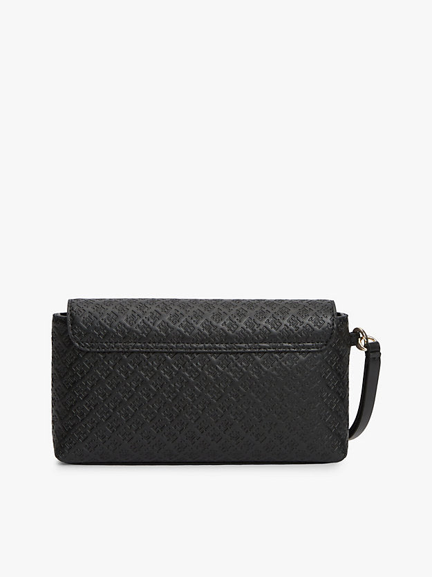 Debossed Logo Flap Pouch