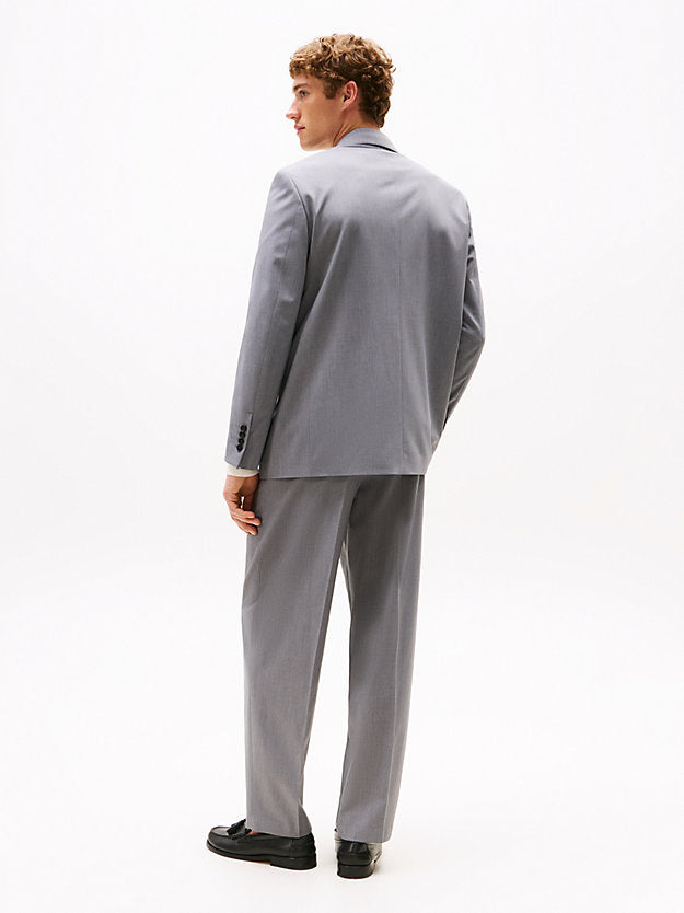 Twill Single Breasted Blazer WiWool