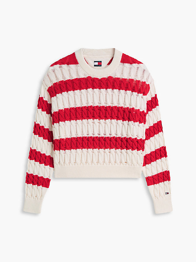 Loose Cable Knit Jumper