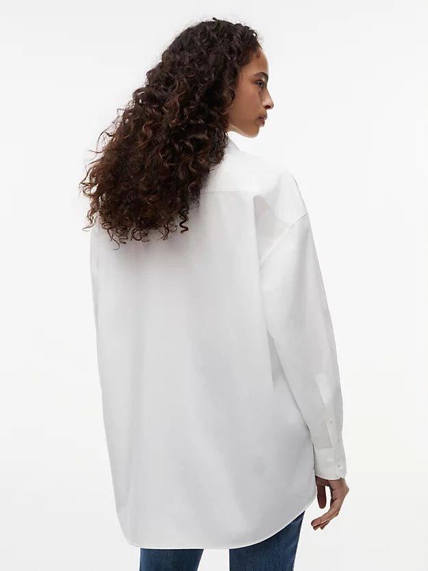 Oversized Fit Poplin Shirt