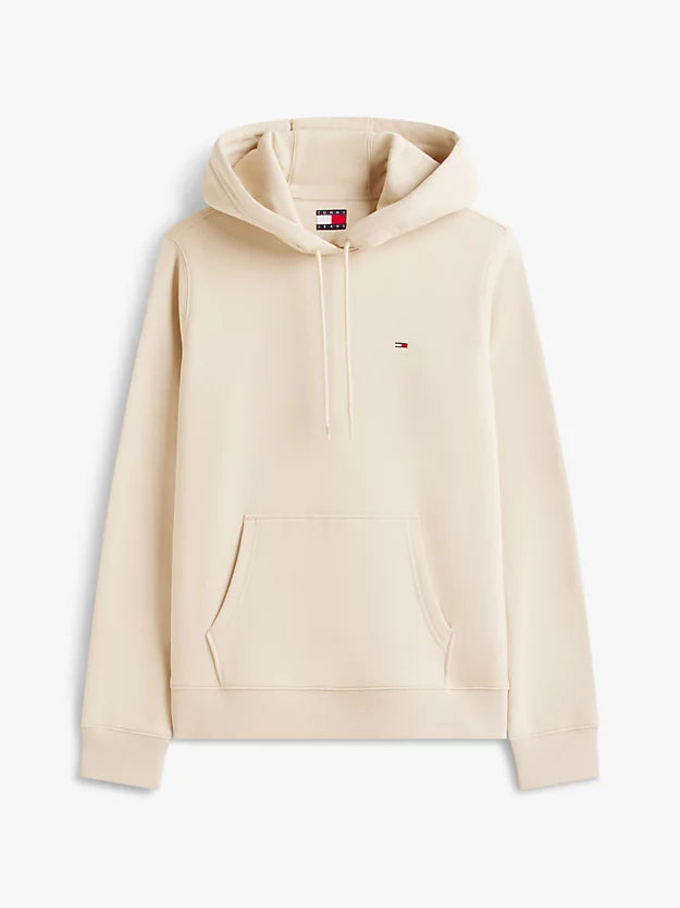 Flag Embroidery Fleece Drawstring Hoody