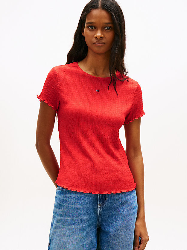 Smock Slim Seersucker T-Shirt