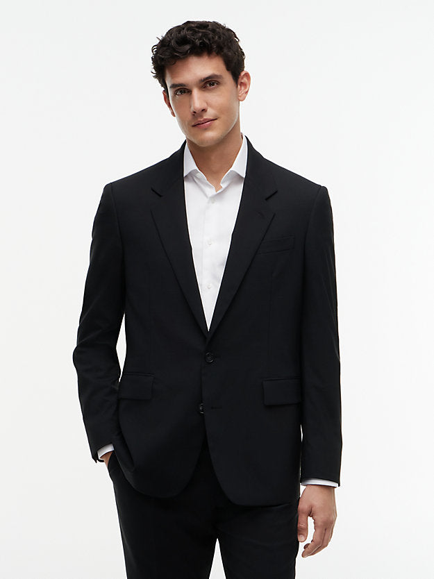 Tech Regular Fit Wool Blend Blazer