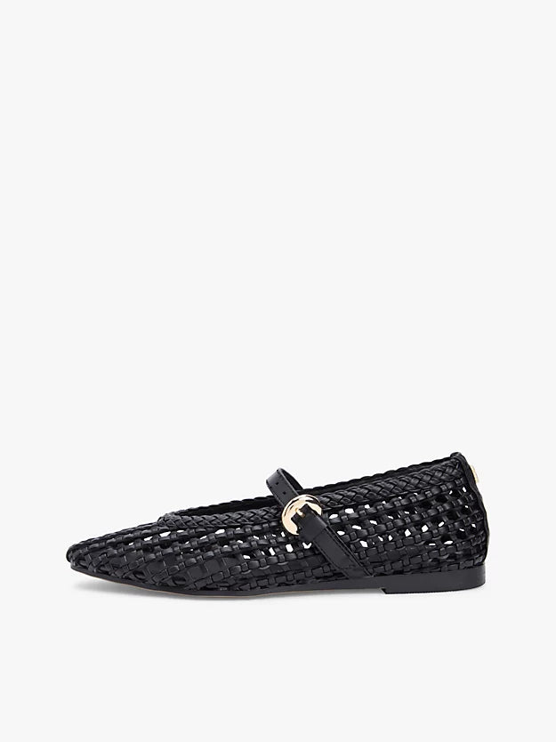 Woven Mary Jane Ballerinas