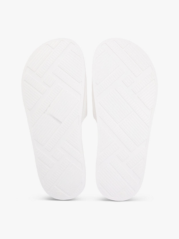 Logo Embroidery Canvas Pool Slides
