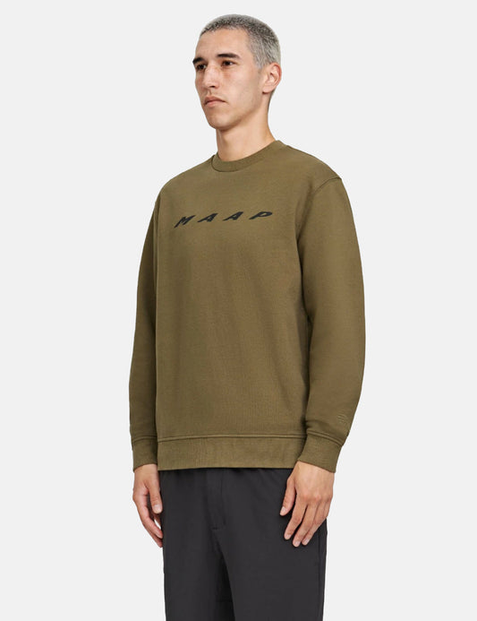Sweat-shirt Evade - Vert militaire