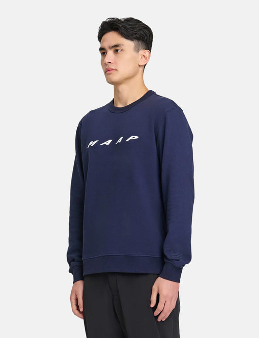 Sweat-shirt col rond Evade - Bleu marine